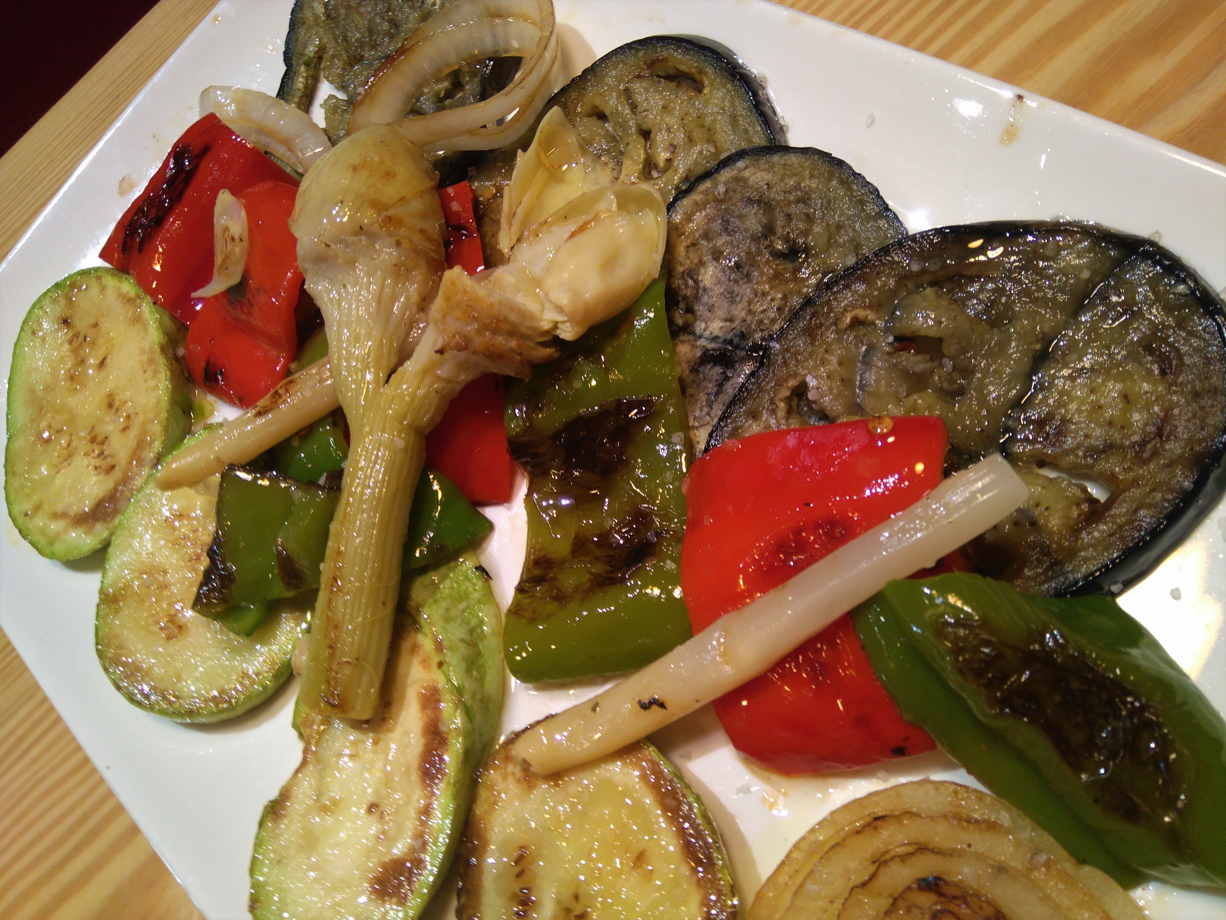 Parrillada vegetal